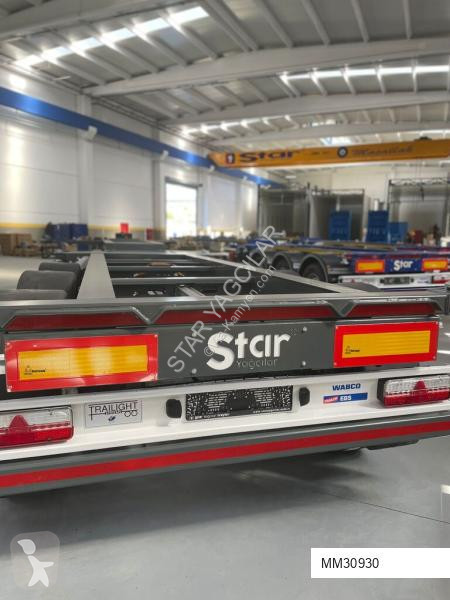 نصف مقطورة Star Extendable Container Carrier...