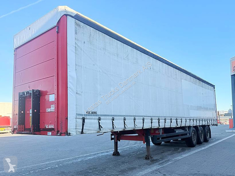 نصف مقطورة Kel-Berg Curtainsider / Planenauflieger