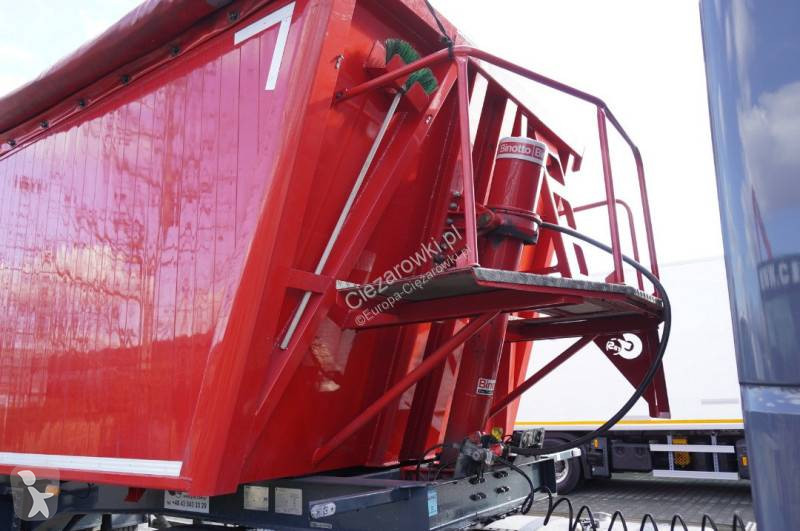 نصف مقطورة Gras GS 35.5t tipper semi-trailer /...