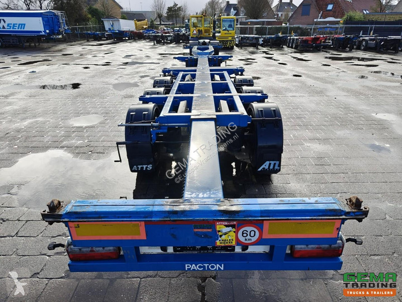 نصف مقطورة Pacton TXC343 3-Axle Valx - MULTI -...