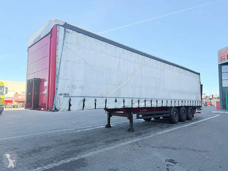 نصف مقطورة Kel-Berg Curtainsider /...