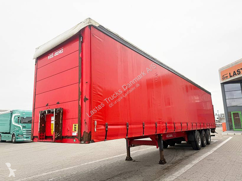 نصف مقطورة Kel-Berg Curtainsider /...