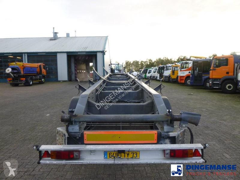 Félpótkocsi  3-axle tank trailer chassis incl...