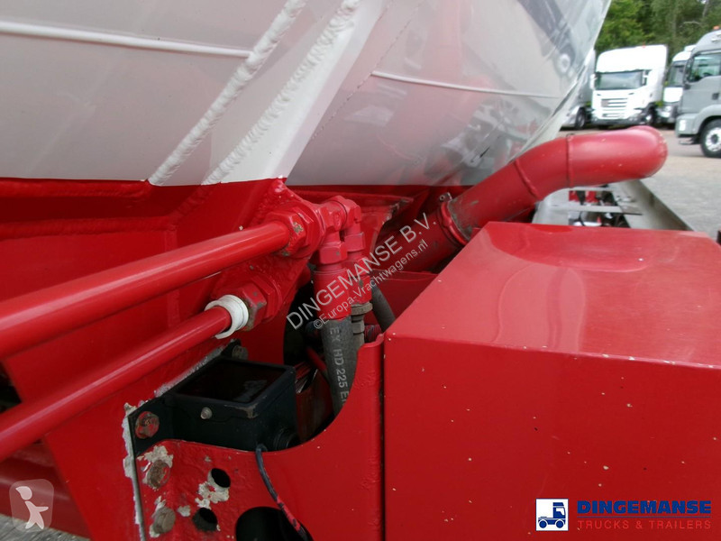نصف مقطورة Feldbinder Fuel tank alu 44.6 m3 + pump
