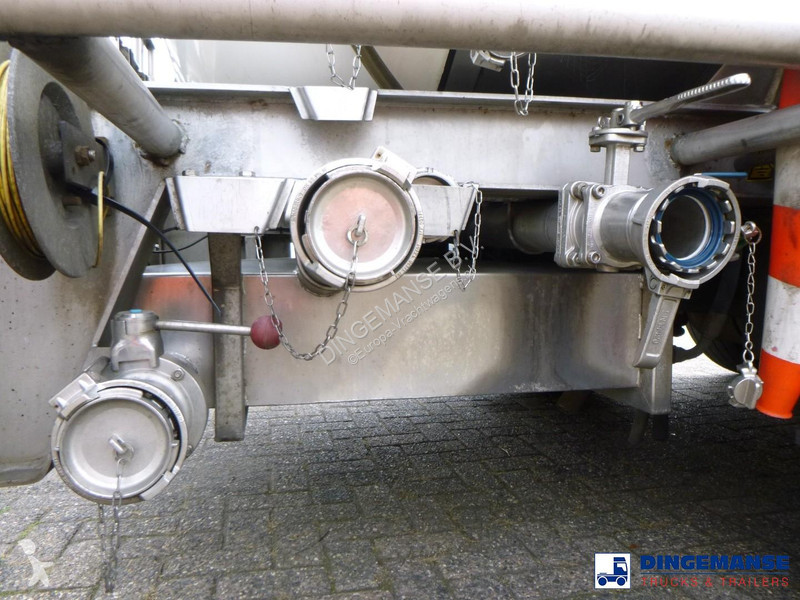 نصف مقطورة Parcisa Chemical tank inox L4BH 37.5...