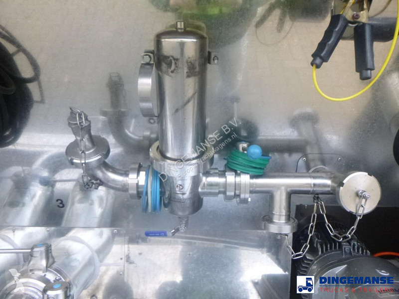 نصف مقطورة LAG Food tank inox 32m3 / 3 comp +...