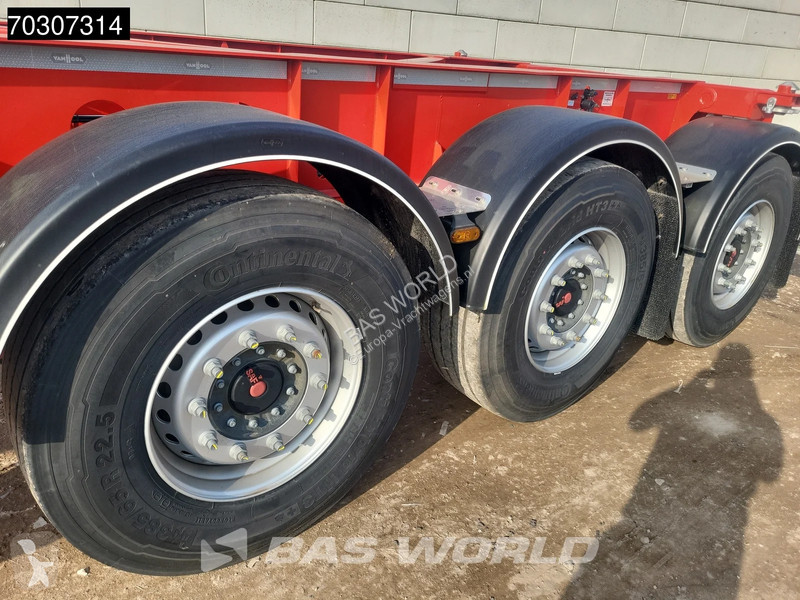 نصف مقطورة Van Hool 20ft