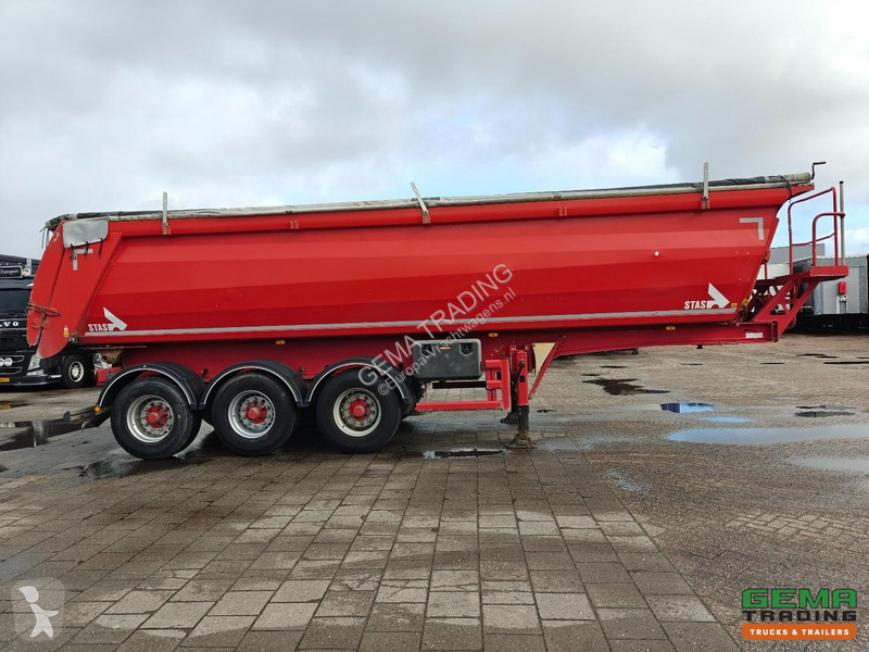 نصف مقطورة Stas S300CX 3-axle BPW - 29m³ -...
