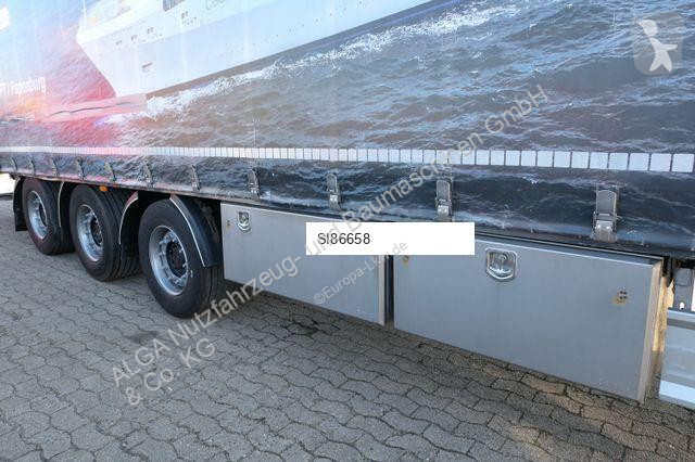 نصف مقطورة Fliegl SDS 350 Edscha, SAF, Luft,...