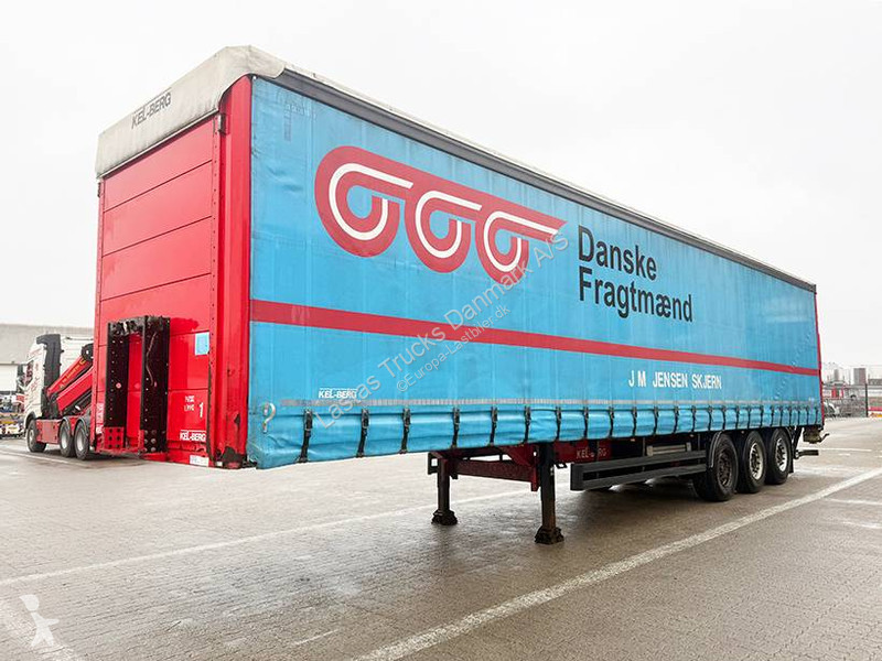 نصف مقطورة Kel-Berg Curtainsider /...