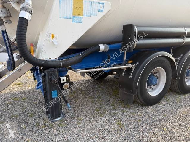 نصف مقطورة Feldbinder cisterna pulverulentos 62m3