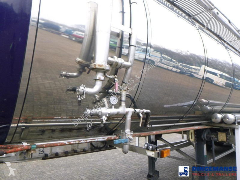 نصف مقطورة Maisonneuve Chemical tank inox (non...