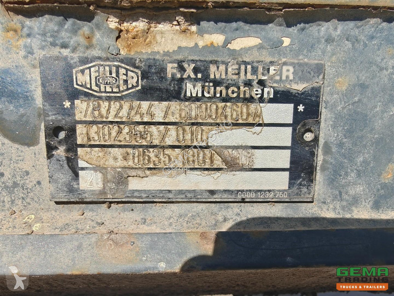 Návěs  OL 38 T - C 3-Axle BPW - Meiller Steel...