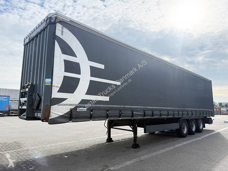 نصف مقطورة Krone Curtainsider / Planenauflieger...