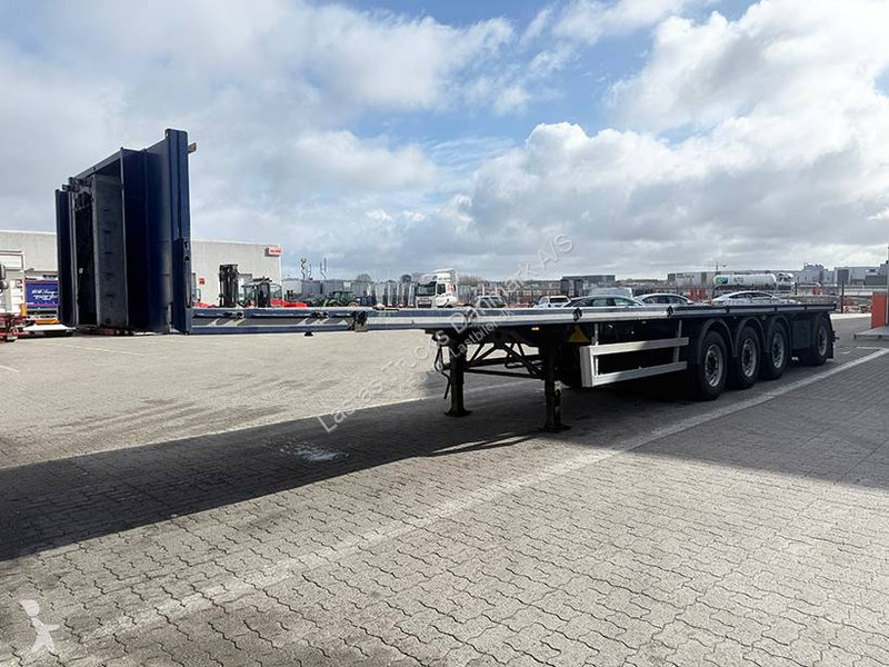 نصف مقطورة  Flatbed / Flachbettauflieger /...