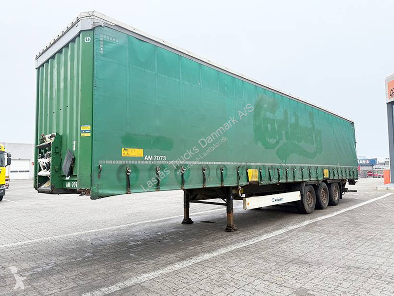 نصف مقطورة Krone Curtainsider / Planenauflieger...