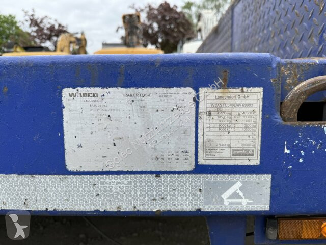Трал Langendorf SATÜ 30-10,0M Tieflader 3 Achse...