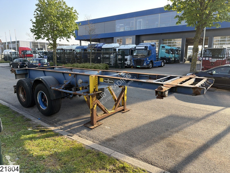 نصف مقطورة Van Hool Chassis 20 ft,...
