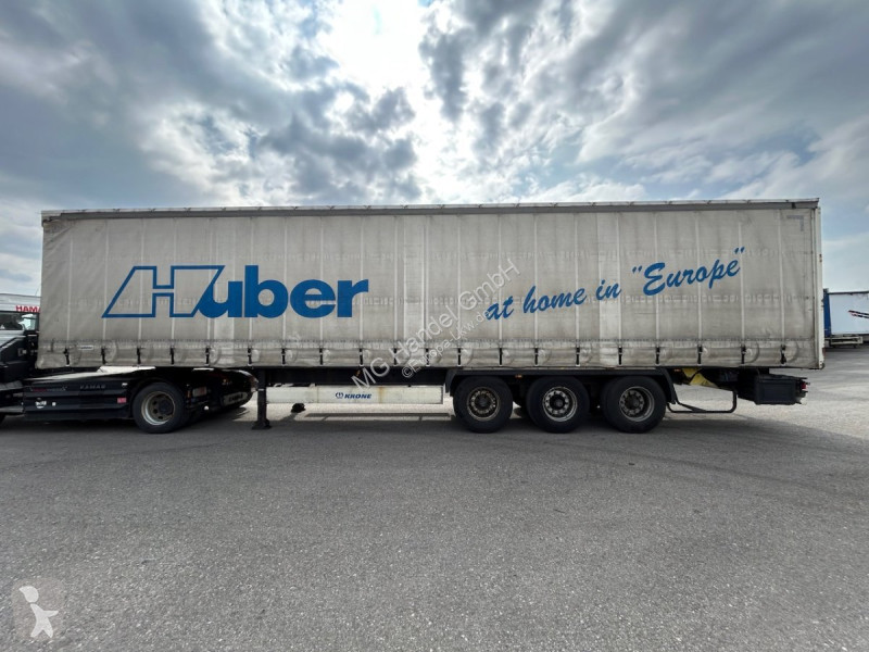 نصف مقطورة Krone SD Tautliner, Edscha-Verdeck,...