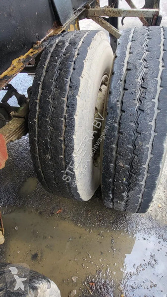 Semirimorchio Trailor 2 Axle , 8 Tyres , Steel...