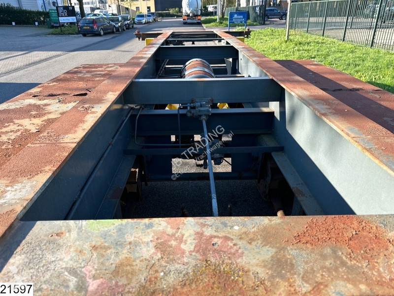 نصف مقطورة Van Hool Chassis 20 ft, Leaf spring
