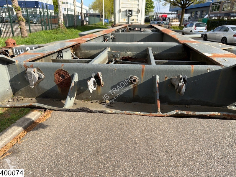 نصف مقطورة IWT Container 20 FT, Steel spring