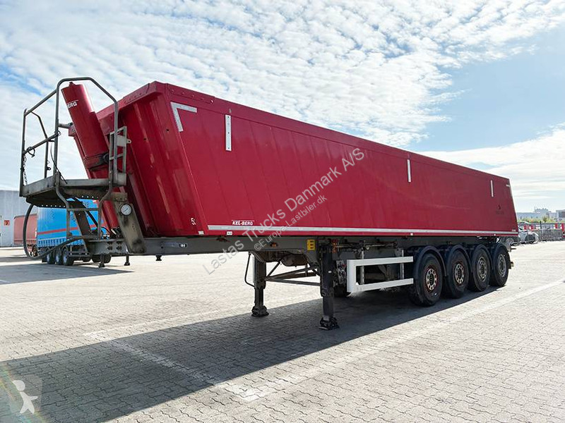 Sættevogn Kel-Berg Tipper / Alukastenmulde...