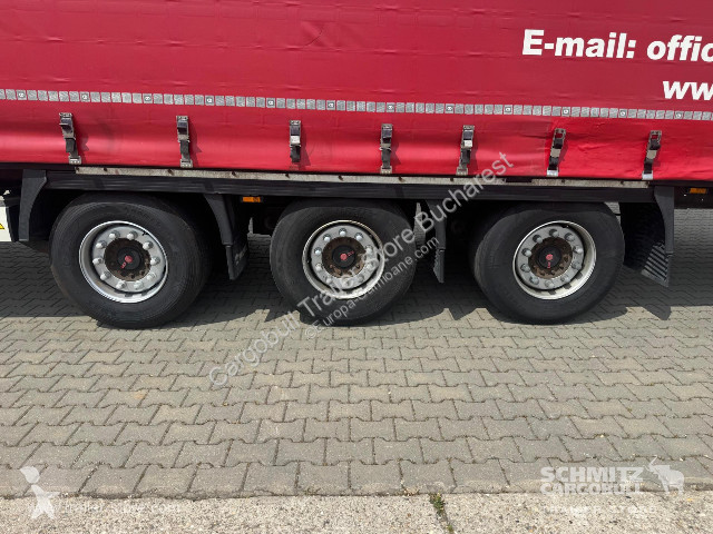 نصف مقطورة Krone Curtainsider Mega