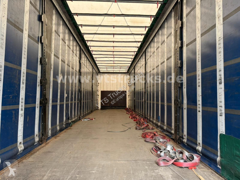 نصف مقطورة Krone Curtainsider, Edscha / MEGA /...