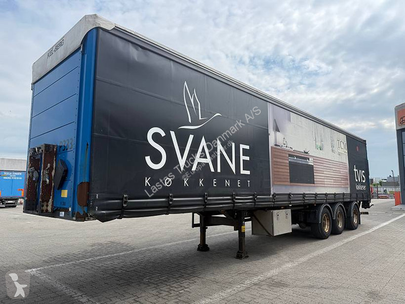 نصف مقطورة Kel-Berg Curtainsider / Planenauflieger