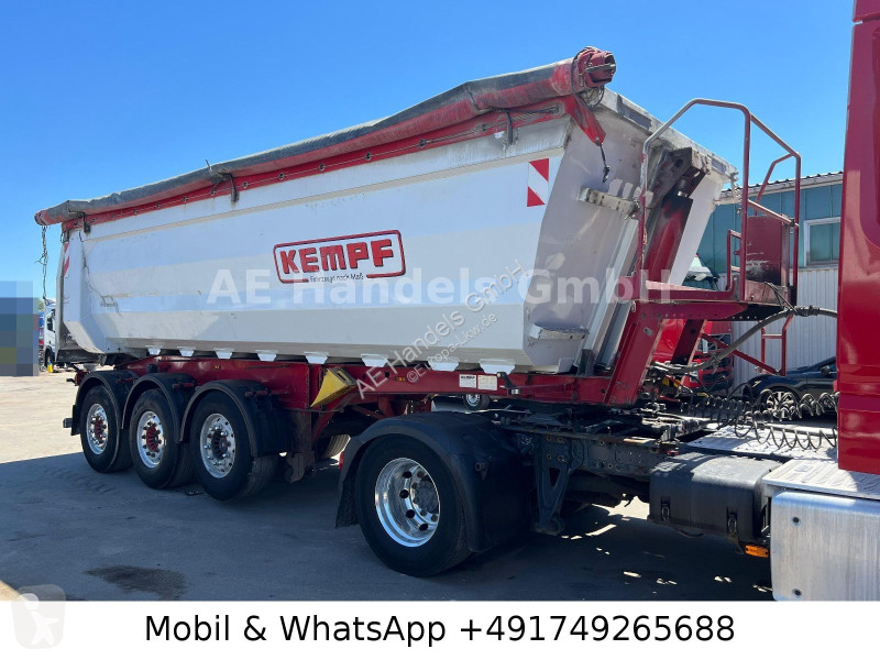 نصف مقطورة Kempf SKM 35/3 Alu-Mulde...