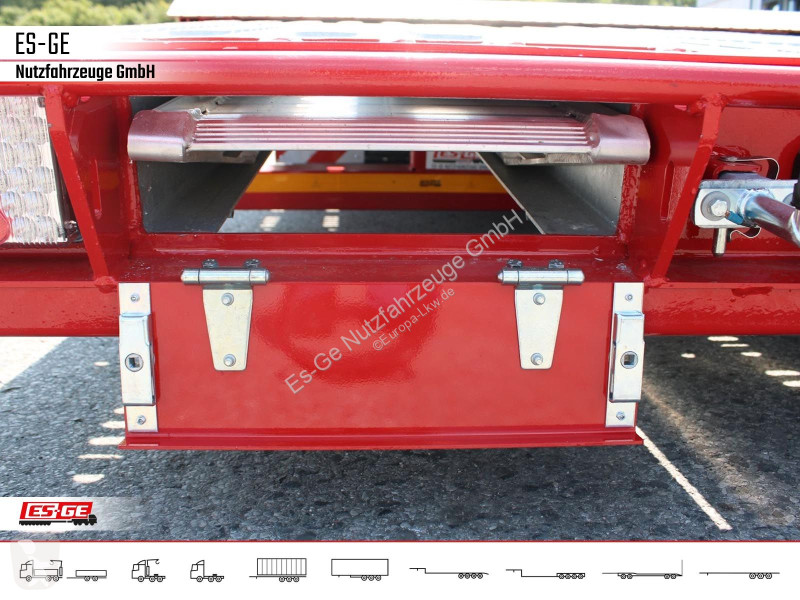نصف مقطورة ES-GE 3-Achs Megatrailer, hydr....