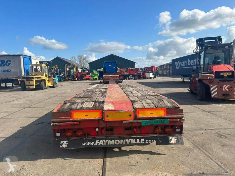 نصف مقطورة Faymonville 3 AXLE STEERING , DOUVLE...