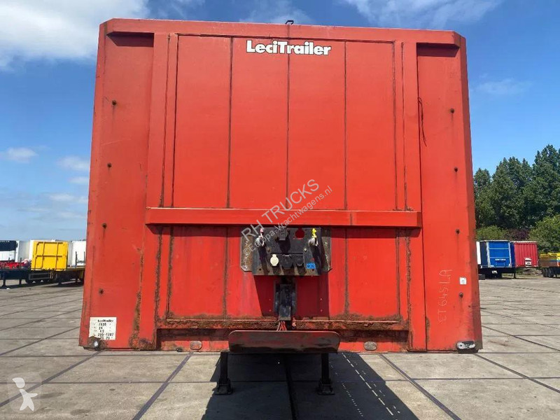 نصف مقطورة Lecitrailer 3 AXLE - BPW + HIAB R165 F3