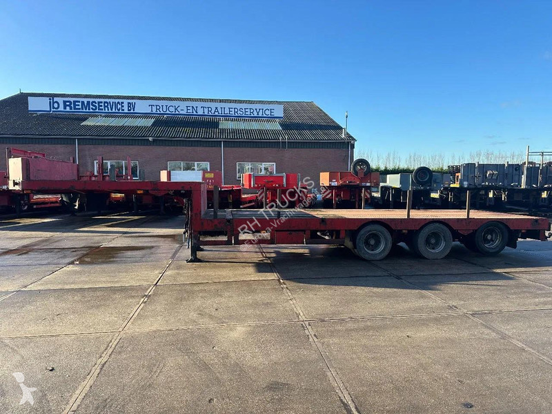 نصف مقطورة Broshuis 3 AXLE , EXTENDABLE 5 METER