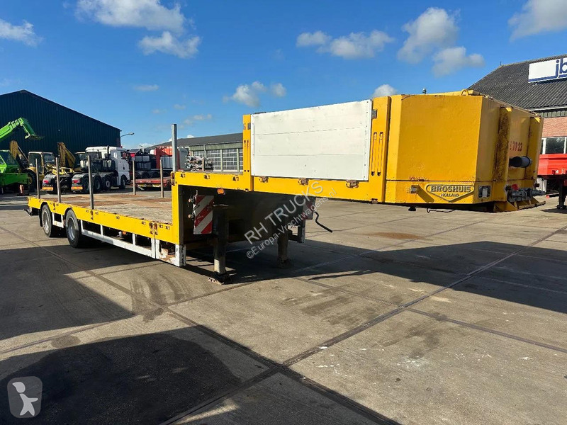 نصف مقطورة Broshuis 21N58A 2 AXLE - LAST AXLE...