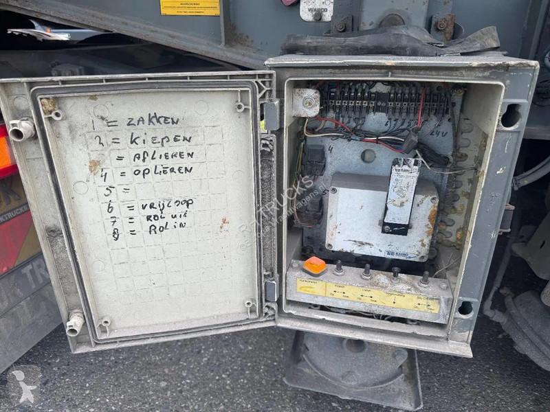 Oplegger Van Hool 3 AXLE CABLE + KIPPING SYSTEM