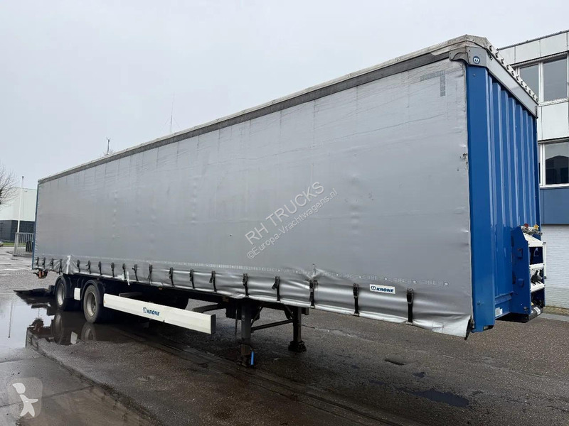 نصف مقطورة Krone 2 AXLE - WITH STEERING AXLE