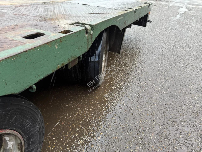 Sættevogn Kromhout 3ADSU-16-27 , LAST AXLE...