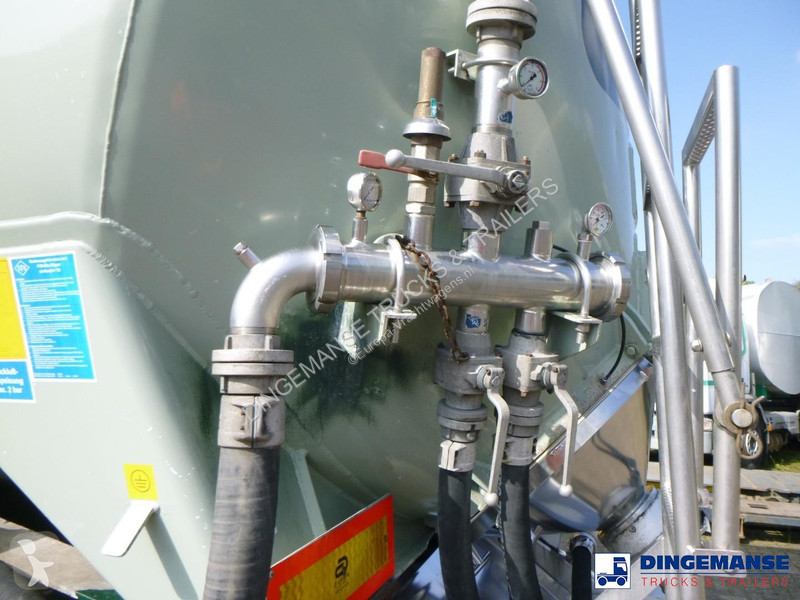Feldbinder Powder tank alu 60 m3 (tipping)...