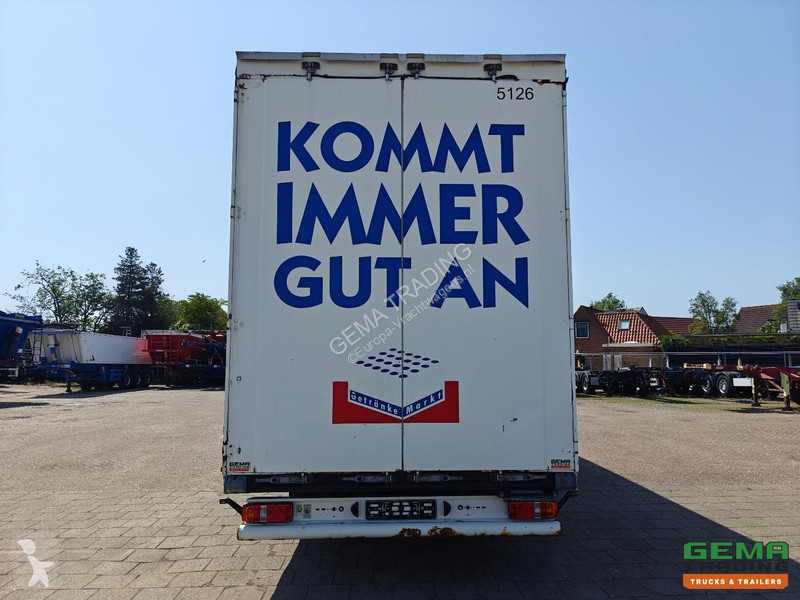Návěs Krone Sliding curtains 13.6 - Semi-low...