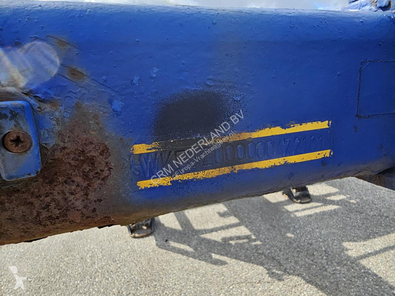 نصف مقطورة Krone F.ATL 20-BPW DRUM-STEEL SPRINGS.