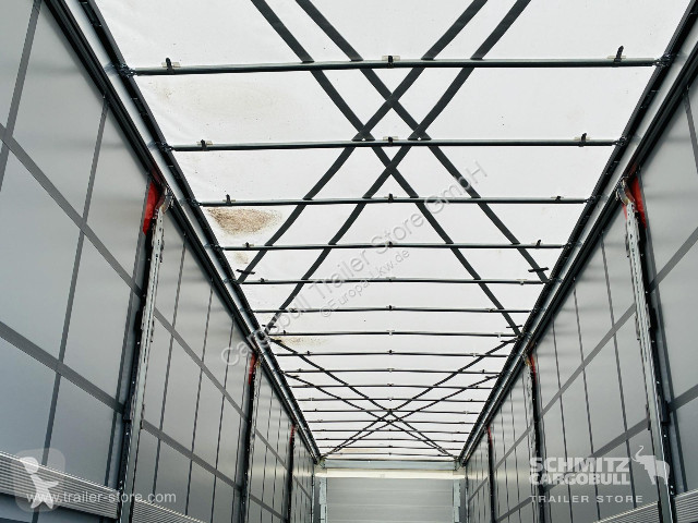 نصف مقطورة Berger Curtainsider Standard Getränke