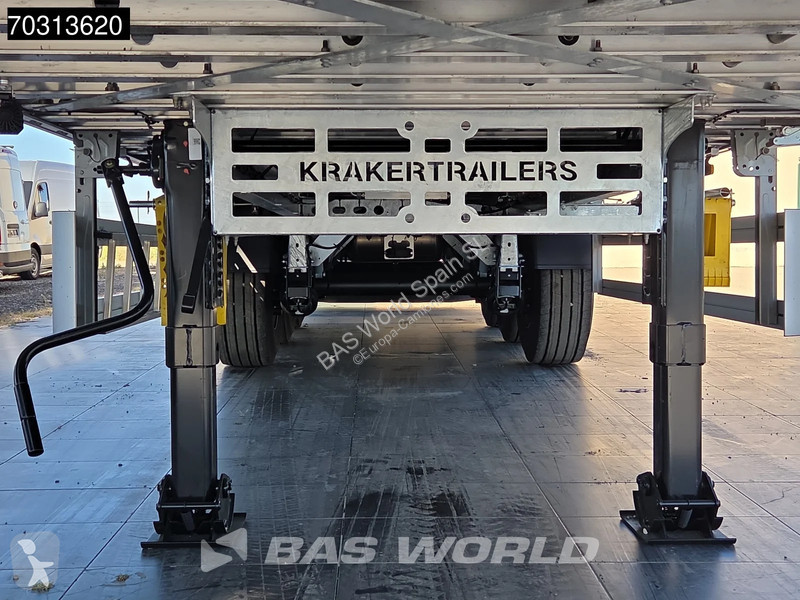 نصف مقطورة Kraker trailers CF-Z Track 10mm 92m3...