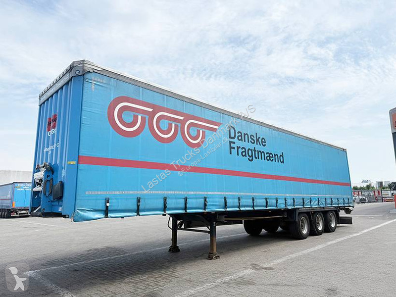 Sættevogn Krone Curtainsider / Planenauflieger