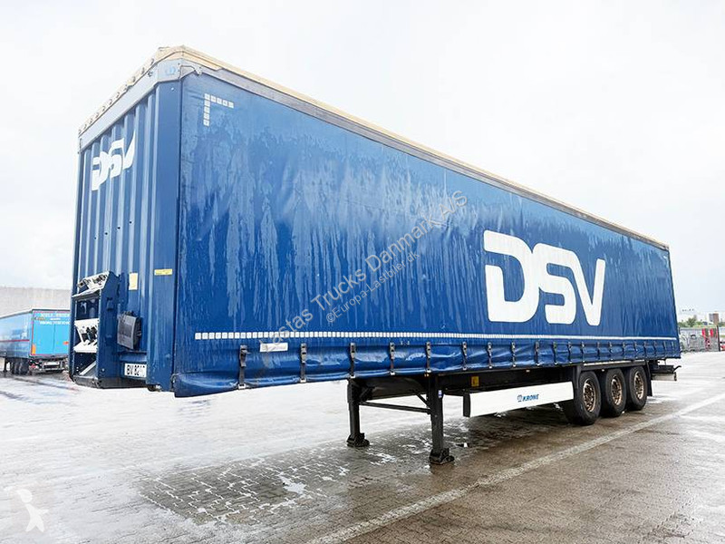 نصف مقطورة Krone Curtainsider / Planenauflieger