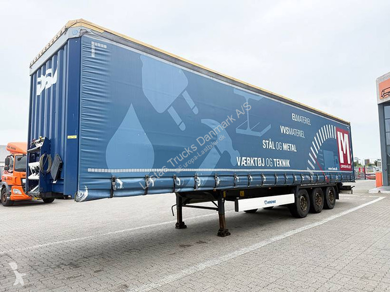 نصف مقطورة Krone Curtainsider / Planenauflieger