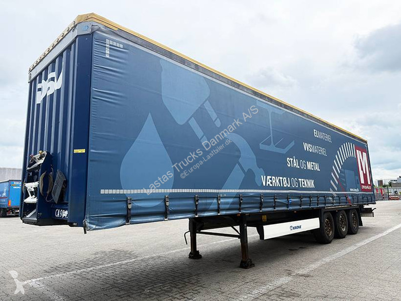 نصف مقطورة Krone Curtainsider / Planenauflieger