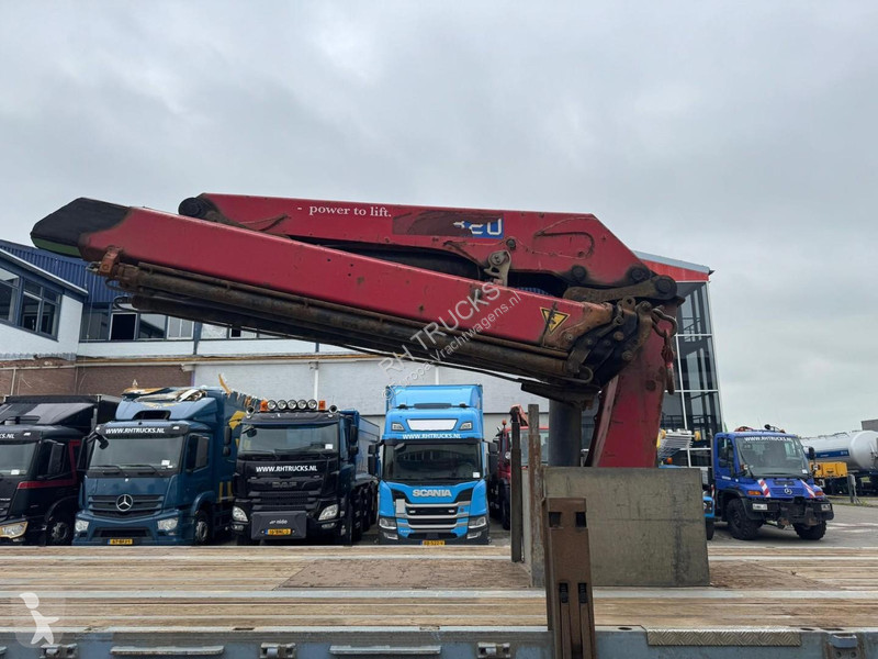 نصف مقطورة Lecitrailer 3 AXLE + HMF 1820-K3 +...