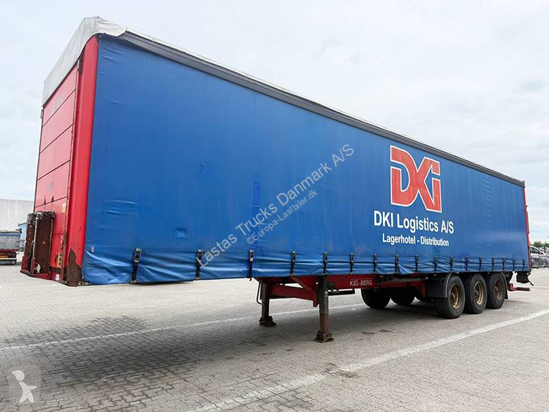نصف مقطورة Kel-Berg Curtainsider / Planenauflieger